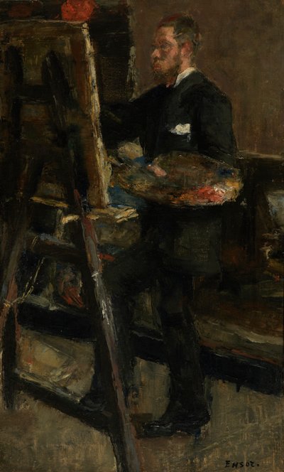 Der Maler Alfred William Finch von James Ensor
