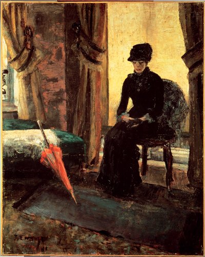 Die düstere Dame von James Ensor