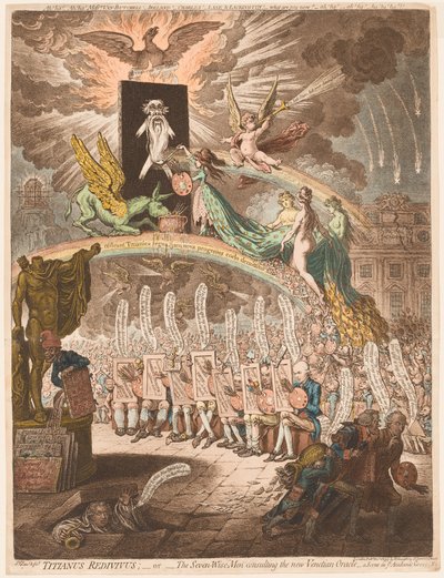 Titianus Redivivus von James Gillray