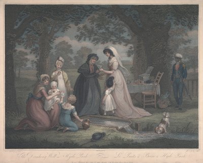 Der Trinkbrunnen im Hyde Park von James Godby