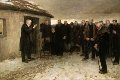 Ein Hochlandbegräbnis von James Guthrie