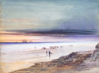 Strandszene, ca. 1865 von James Hamilton