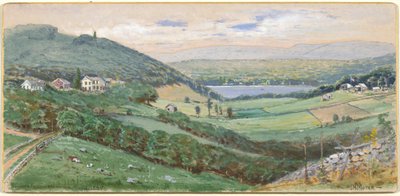 Scoville Farm, Cream Hill, Connecticut von James Henry Moser