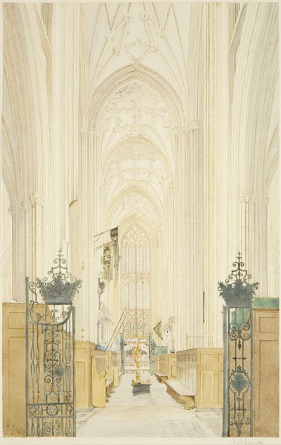 Querhaus von St. Mary Redcliffe, Blick nach Süden von James Johnson