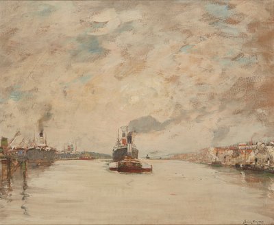 Westering Sun, River Clyde von James Kay