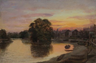 Kew bei Sonnenuntergang - Patons Anwesen von James Lewis