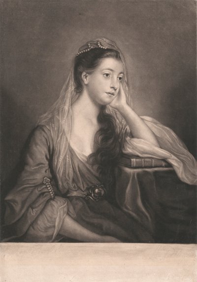 Mrs. Horneck von James McArdell