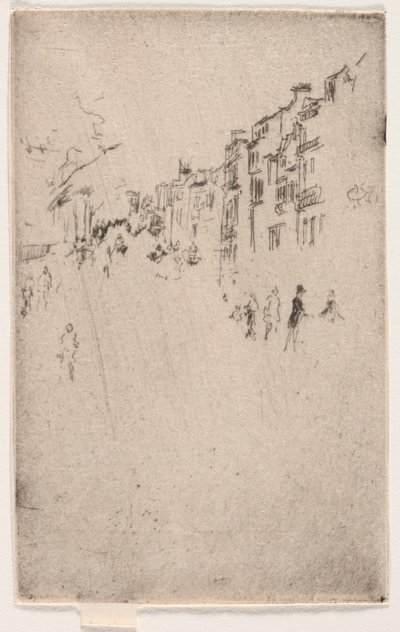 Ein Fragment von Piccadilly von James McNeill Whistler