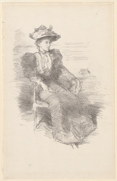 Ein Porträt: Mildred Howells von James Abbott McNeill Whistler