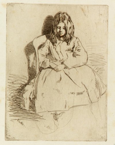 Annie, sitzend von James Abbott McNeill Whistler