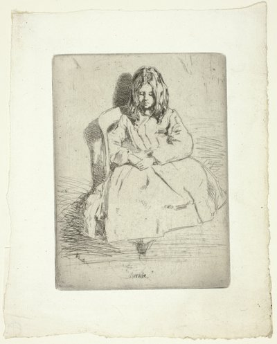 Annie, sitzend von James McNeill Whistler