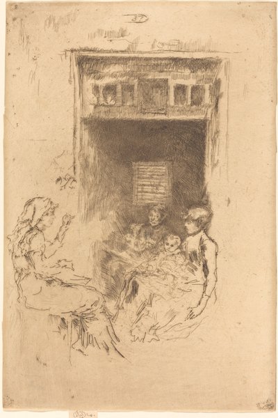 Perlenfädler von James Abbott McNeill Whistler