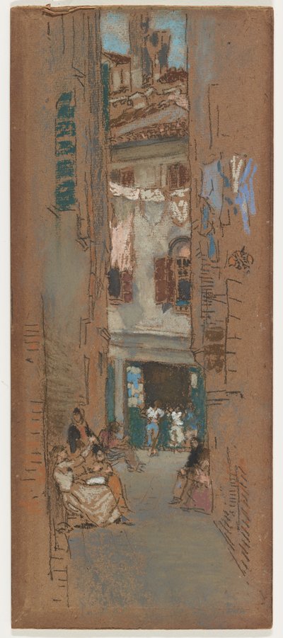 Perlenfädler von James Abbott McNeill Whistler