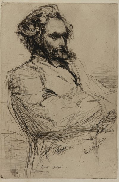 C.L. Drouet, Bildhauer von James Abbott McNeill Whistler