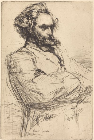 C. L. Drouet, Bildhauer von James Abbott McNeill Whistler