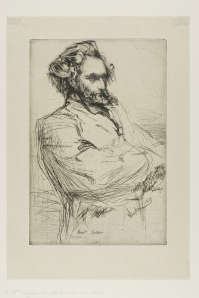 C. L. Drouet, Bildhauer von James Abbott McNeill Whistler