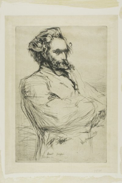 C. L. Drouet, Bildhauer von James McNeill Whistler