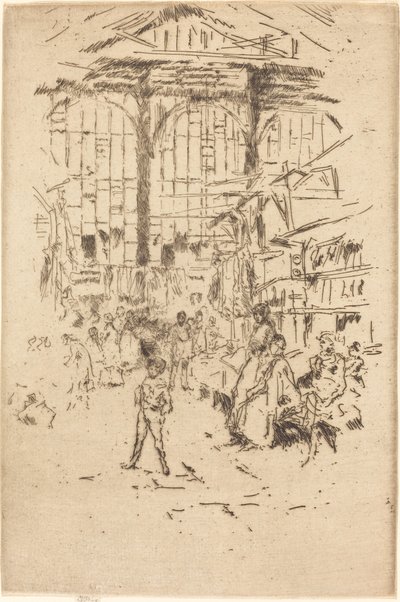 Kleiderbörse, Nr. II von James Abbott McNeill Whistler