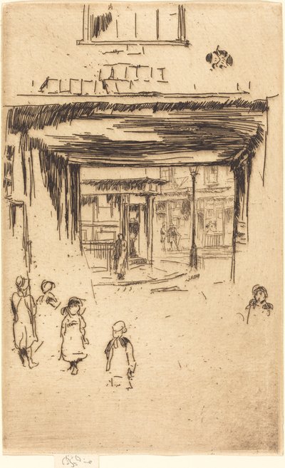 Drury Lane von James Abbott McNeill Whistler