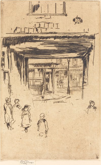 Drury Lane von James Abbott McNeill Whistler