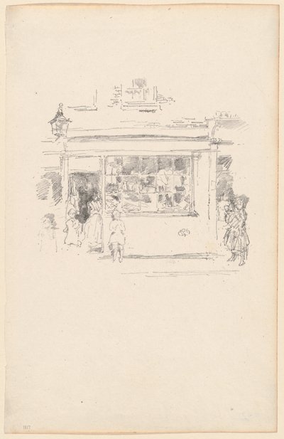 Drury Lane Lumpen von James Abbott McNeill Whistler