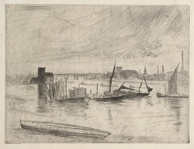 Früher Morgen in Battersea von James McNeill Whistler
