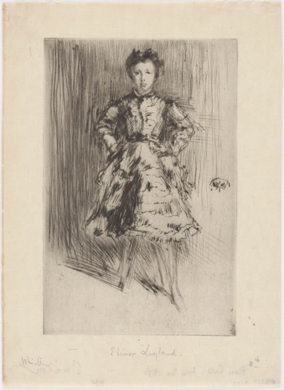 Elinor Leyland von James Abbott McNeill Whistler