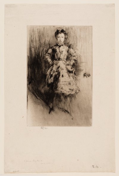 Elinor Leyland von James Abbott McNeill Whistler