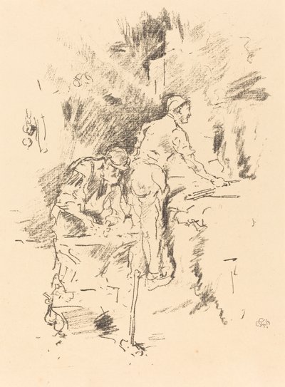 Vater und Sohn von James Abbott McNeill Whistler