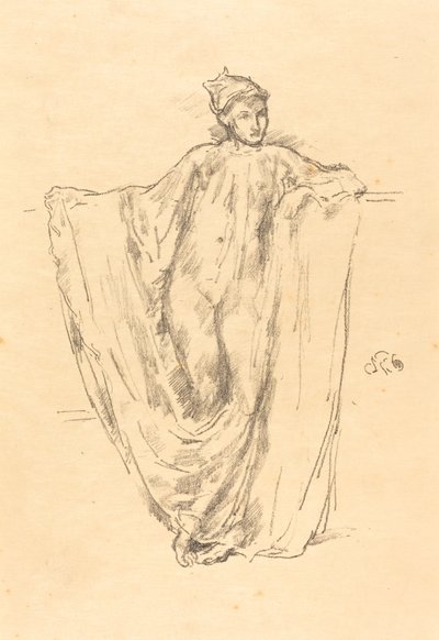 Figurenstudie von James Abbott McNeill Whistler