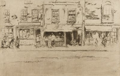 Fischladen, Chelsea von James Abbott McNeill Whistler