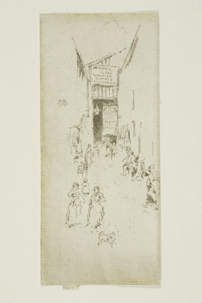 Fleur-de-lys Passage von James Abbott McNeill Whistler