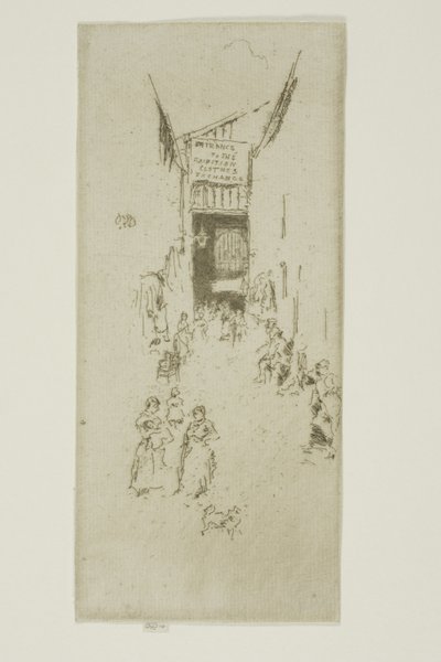 Fleur-de-lys Passage von James Abbott McNeill Whistler