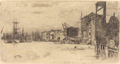 Freihandel Kai von James Abbott McNeill Whistler