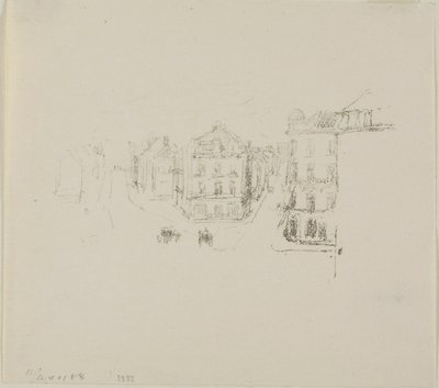 Grand Rue, Dieppe von James McNeill Whistler