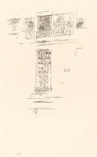 Hôtel Colbert, Fenster von James Abbott McNeill Whistler