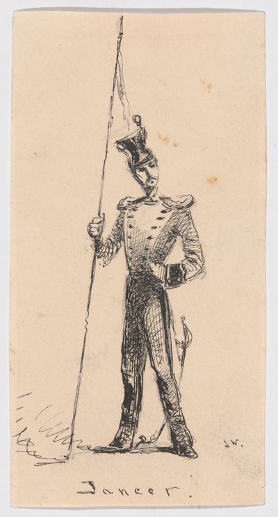 Lanzenreiter von James Abbott McNeill Whistler