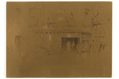 Kleiner Hof von James McNeill Whistler