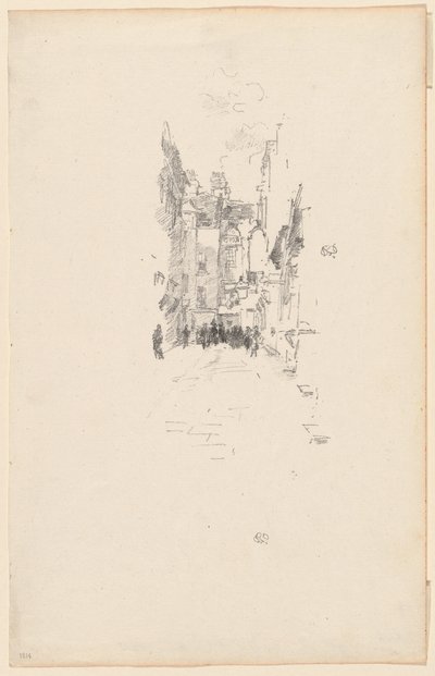 Little Court, Cloth Fair von James Abbott McNeill Whistler