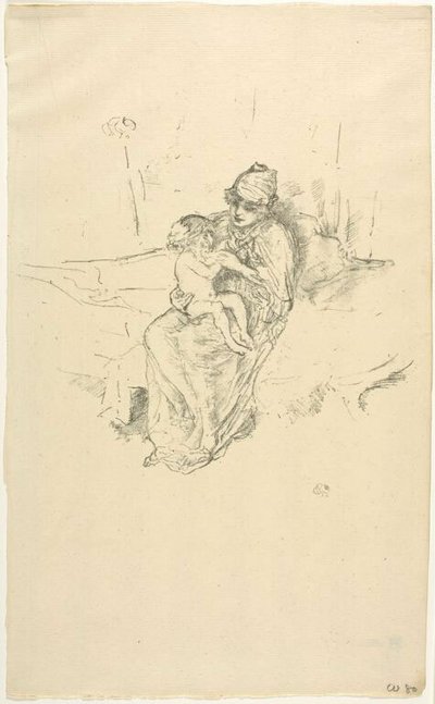 Mutter und Kind Nr. 1 von James McNeill Whistler