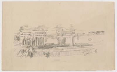 Alte Battersea-Brücke von James Abbott McNeill Whistler