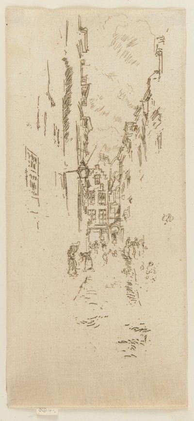 Petite Rue des Bouchers von James Abbott McNeill Whistler