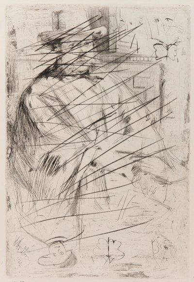 Porträt eines Mannes von James Abbott McNeill Whistler