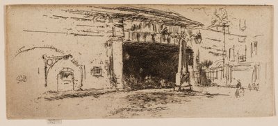 Eisenbahnbrücke, American Square von James Abbott McNeill Whistler