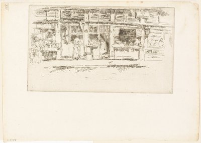 Rue de la Rochefoucault von James Abbott McNeill Whistler