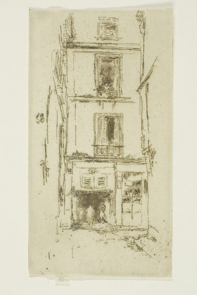 Rue des Bons Enfants, Tours von James Abbott McNeill Whistler