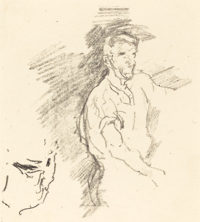 Skizze eines Schmieds von James Abbott McNeill Whistler