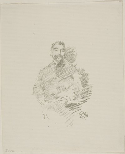 Stéphane Mallarmé von James Abbott McNeill Whistler