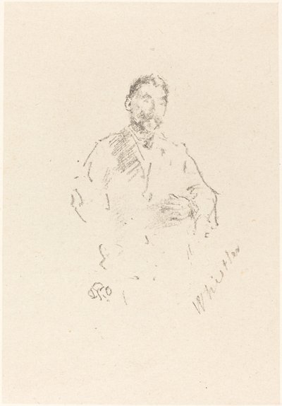 Stéphane Mallarmé, Nr. 2 von James Abbott McNeill Whistler