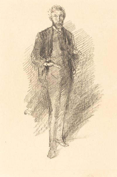 Studie: Joseph Pennell von James Abbott McNeill Whistler